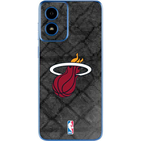 NBA Miami Heat Dark Rust Moto G Play 4G (2024) Skin