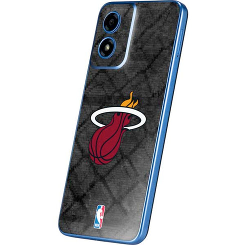 NBA Miami Heat Dark Rust Moto G Play 4G (2024) Skin
