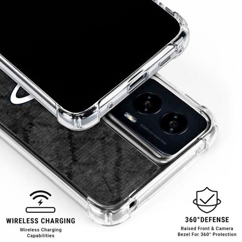 NBA Miami Heat Dark Rust Moto G Power 5G (2024) Clear Case