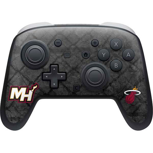 NBA Miami Heat Dark Rust Nintendo Switch 2 (2025) Pro Controller Skin