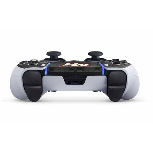NBA Miami Heat Dark Rust PS5 DualSense Edge Pro Controller Skin