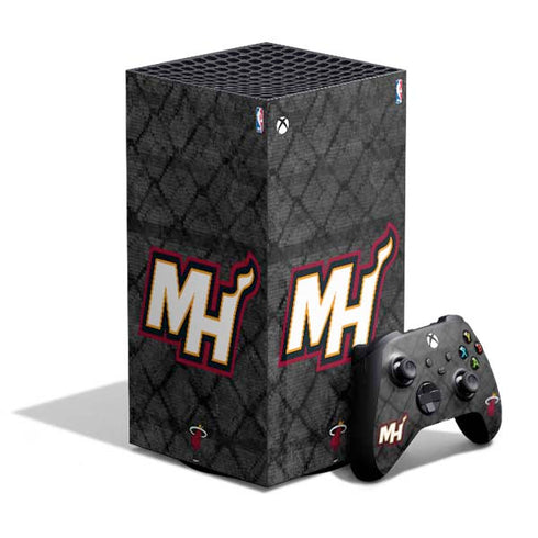NBA Miami Heat Dark Rust XBox Series X Digital Edition Bundle Skin