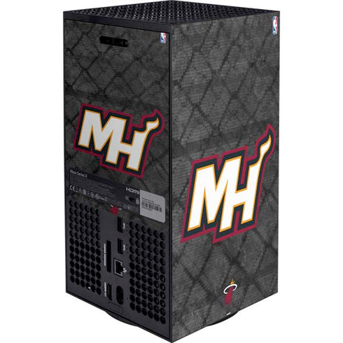 NBA Miami Heat Dark Rust XBox Series X Digital Edition Bundle Skin