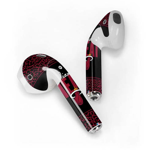 NBA Miami Heat Elephant Print Apple AirPods Skin