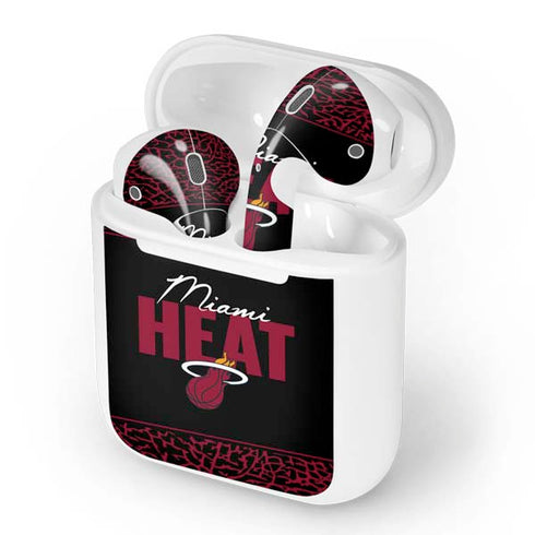 NBA Miami Heat Elephant Print Apple AirPods Skin