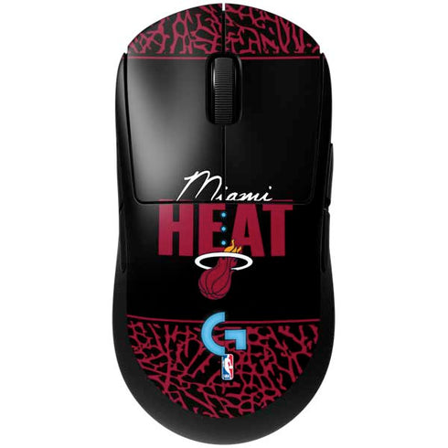 NBA Miami Heat Elephant Print G Pro Wireless Gaming Mouse Skin