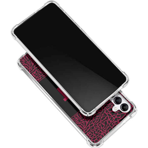 NBA Miami Heat Elephant Print Galaxy A16 5G Clear Case