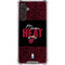 NBA Miami Heat Elephant Print Galaxy A17 Clear Case