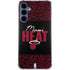 NBA Miami Heat Elephant Print Galaxy A55 5G Clear Case