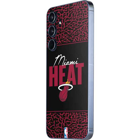 NBA Miami Heat Elephant Print Galaxy A55 5G Skin