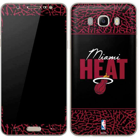 NBA Miami Heat Elephant Print Galaxy J7 Skin