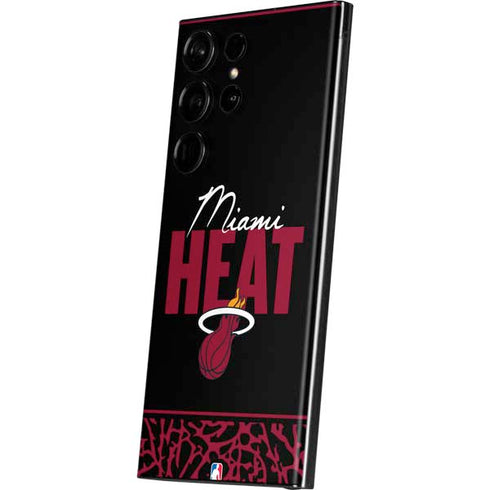 NBA Miami Heat Elephant Print Galaxy Skins
