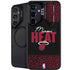 NBA Miami Heat Elephant Print Galaxy S25 Plus Kickstand Case