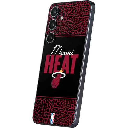 NBA Miami Heat Elephant Print Galaxy S24 Plus Skin