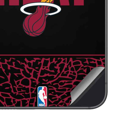 NBA Miami Heat Elephant Print Galaxy S25 Skin