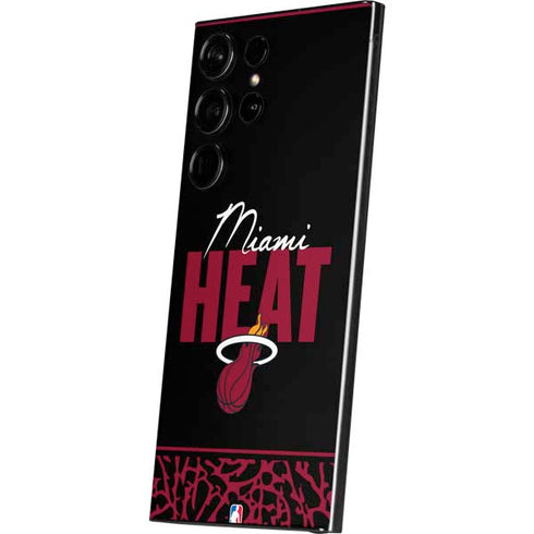 NBA Miami Heat Elephant Print Galaxy S24 Ultra Skin