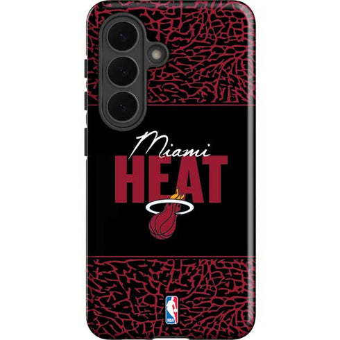 NBA Miami Heat Elephant Print Galaxy S26 Impact Case