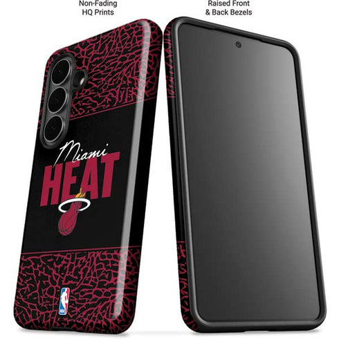 NBA Miami Heat Elephant Print Galaxy S26 Impact Case