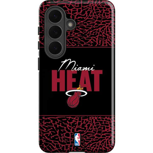 NBA Miami Heat Elephant Print Galaxy S26 Plus Impact Case