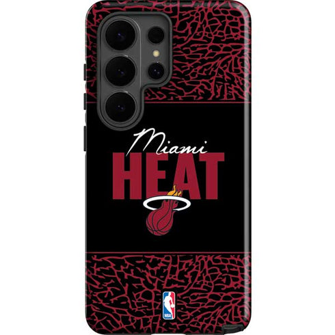 NBA Miami Heat Elephant Print Galaxy S26 Ultra Impact Case