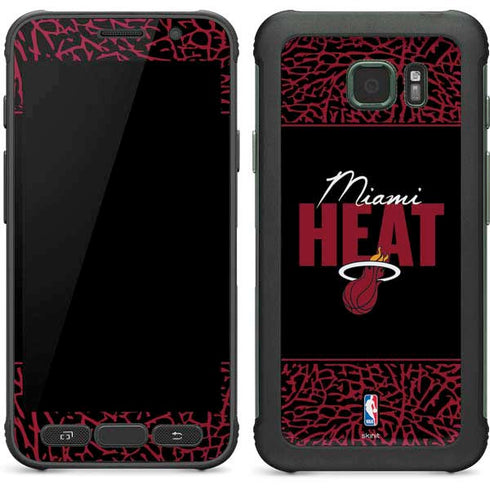 NBA Miami Heat Elephant Print Galaxy S7 Active Skin