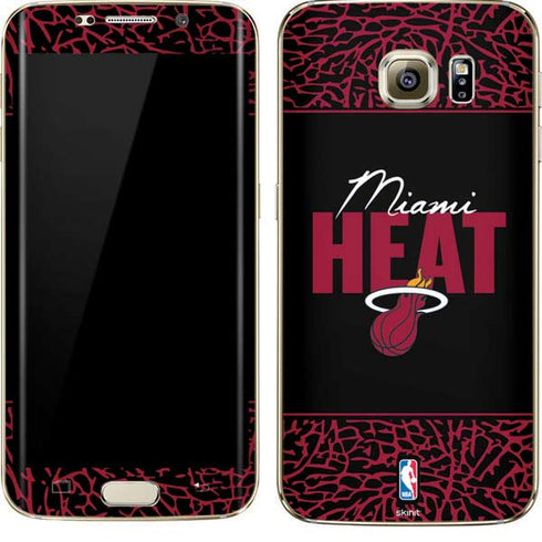 NBA Miami Heat Elephant Print Galaxy S7 Edge Skin