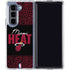 NBA Miami Heat Elephant Print Galaxy Z Fold5 5G Clear Case