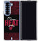 NBA Miami Heat Elephant Print Galaxy Z Fold6 Clear Case