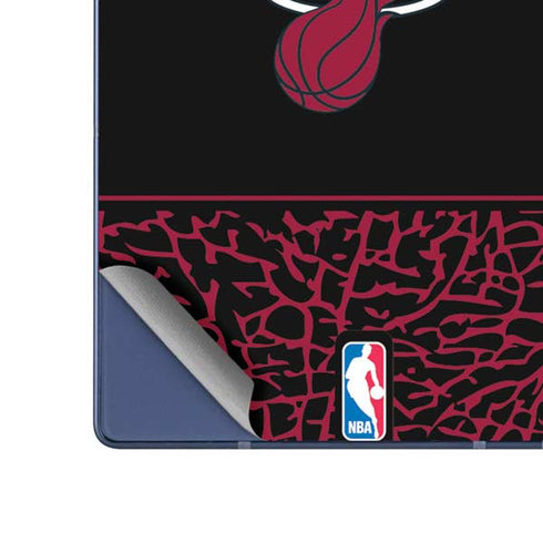 NBA Miami Heat Elephant Print Galaxy Z Fold6 Skin