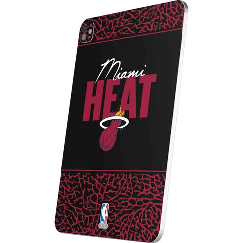 NBA Miami Heat Elephant Print iPad Pro 13in M4 (2024) Skin