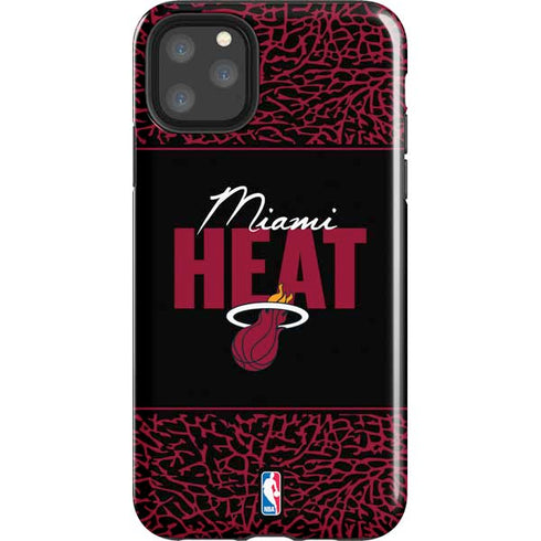 NBA Miami Heat Elephant Print iPhone Cases