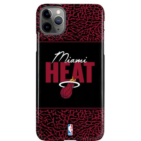 NBA Miami Heat Elephant Print iPhone Cases