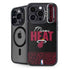 NBA Miami Heat Elephant Print iPhone 13 Pro Max Kickstand Case