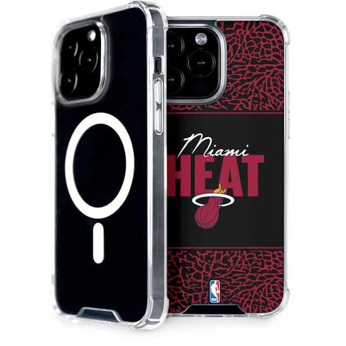 NBA Miami Heat Elephant Print iPhone Cases