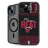 NBA Miami Heat Elephant Print iPhone 14 Kickstand Case