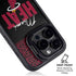 NBA Miami Heat Elephant Print iPhone 14 Pro Max Kickstand Case