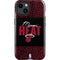 NBA Miami Heat Elephant Print iPhone 15 Impact Case