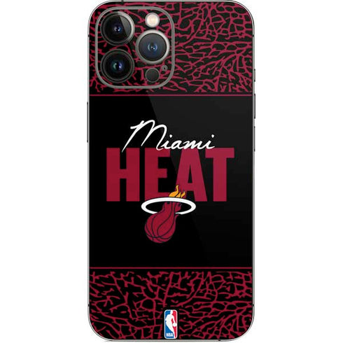 NBA Miami Heat Elephant Print iPhone 15 Pro Max Skin