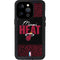 NBA Miami Heat Elephant Print iPhone 15 Pro Waterproof Case