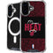 NBA Miami Heat Elephant Print iPhone 16 MagSafe Case