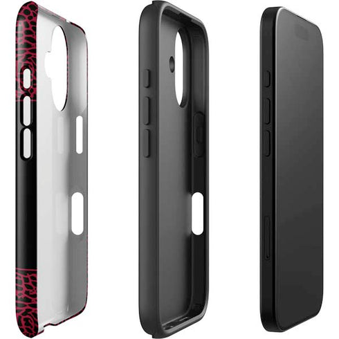 NBA Miami Heat Elephant Print iPhone 16 Plus Impact Case