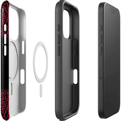 NBA Miami Heat Elephant Print iPhone 16 Pro Magsafe Impact Case