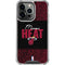 NBA Miami Heat Elephant Print iPhone 16 Pro Max Clear Case