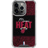 NBA Miami Heat Elephant Print iPhone 16 Pro Max Clear Case
