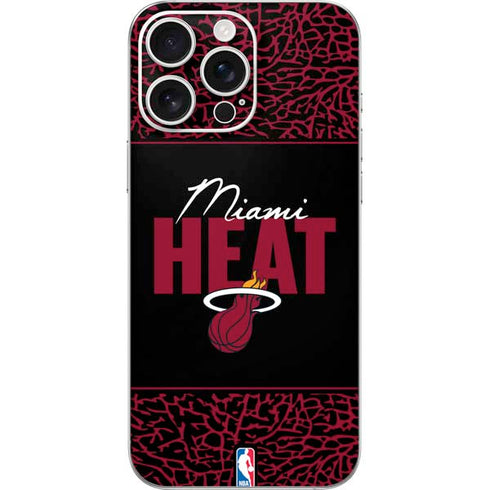 NBA Miami Heat Elephant Print iPhone 16 Pro Max Skin