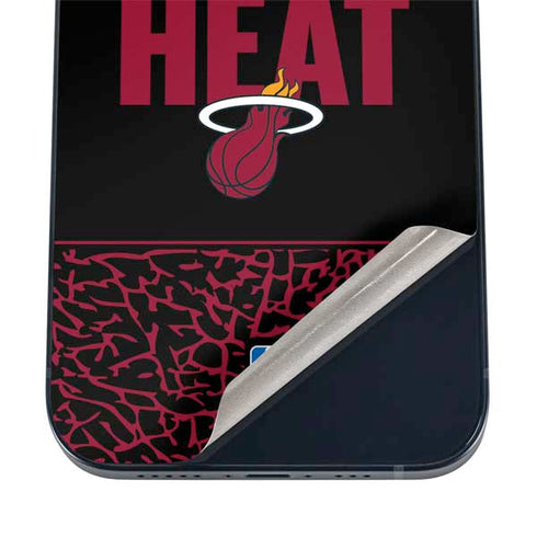 NBA Miami Heat Elephant Print iPhone 16 Skin