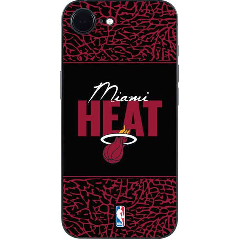 NBA Miami Heat Elephant Print iPhone 16e Skin