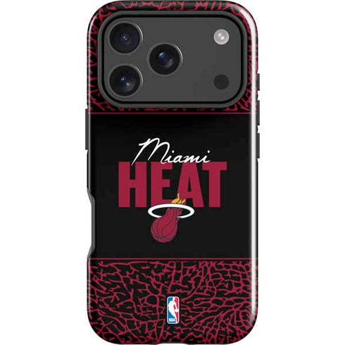 NBA Miami Heat Elephant Print iPhone 18 Pro Max Impact Case