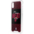 NBA Miami Heat Elephant Print iPhone XS Clear Case