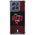 NBA Miami Heat Elephant Print Moto G 5G (2025) Clear Case